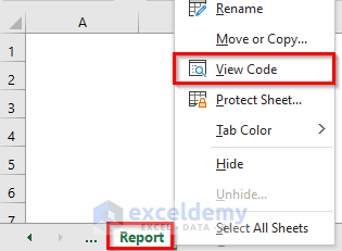 Report Generating in PDF Format from Multiple Sheets with Excel VBA