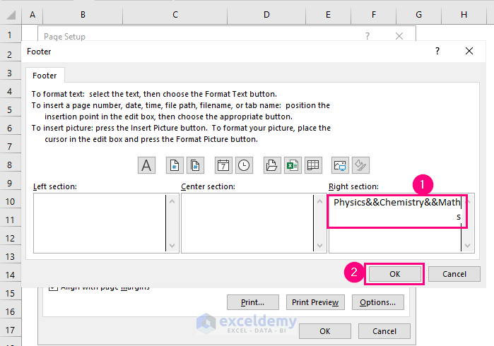 How To Insert Symbol In Excel Footer 3 Effective Ways ExcelDemy