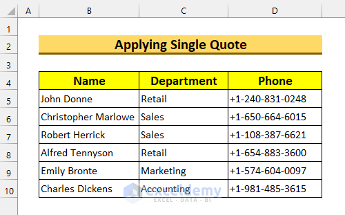 how to put a plus sign in excel without formula using Apostrophe