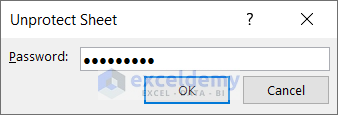 how to remove password from excel file