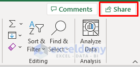 Go to Manage Access to See Who Is in a Shared Excel File