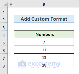 Add Custom Formatting to Type Minus Sign Without Excel Formula