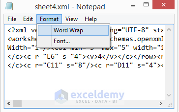 Change Extension to Unprotect Excel Sheet without Password