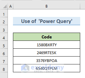 Split Text in Excel by Number of Characters with ‘Power Query’