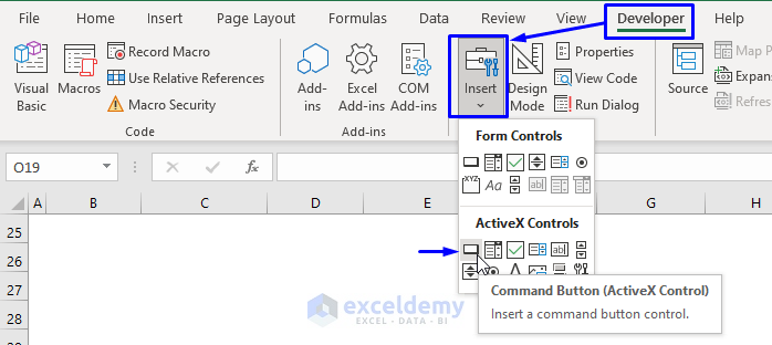 Creating Button for VBA Code for Subtotal in Excel