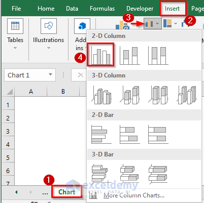 Use 3D Reference to Create a Chart