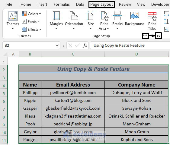 how to insert symbol in excel header