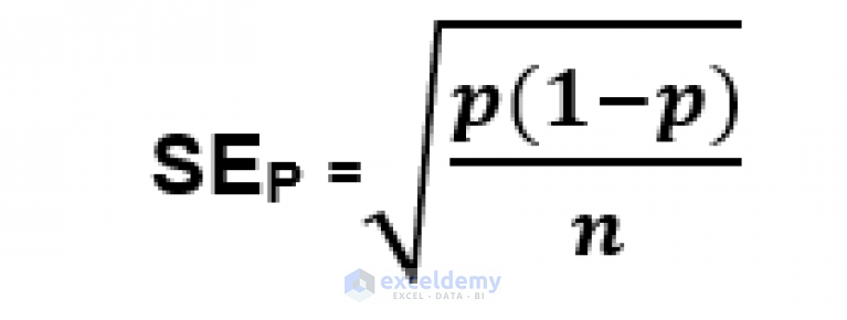 Standard Error Calculator Proportion – KMFP