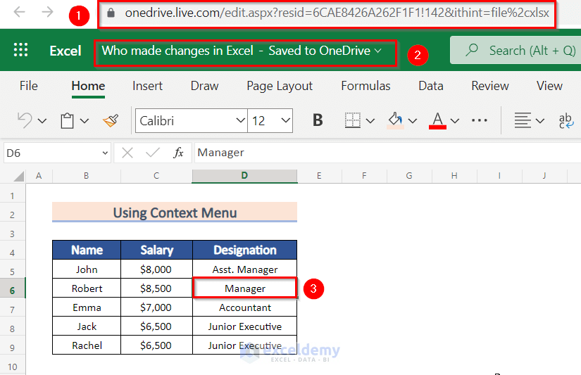  How to See Who Made Changes