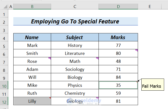 How to Read Full Comment in Excel