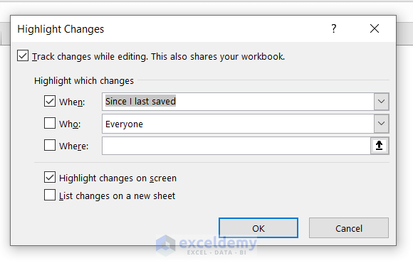 How to See Who Made Changes