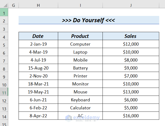 Excel Pivot Table Group Dates by Month and Year