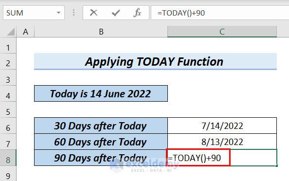 Excel Aging Formula 30 60 90 Days