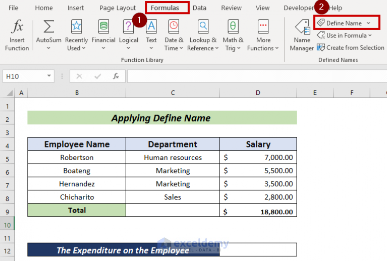 Putting Result of a Formula in Another Cell in Excel (4 Common Cases)
