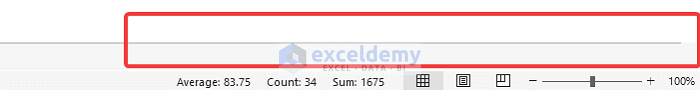 Checking Scroll Bar from Excel Options to Bottom Scroll Bar Missing in Excel 