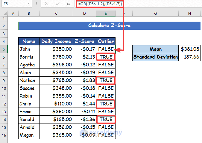 Sample Dataset