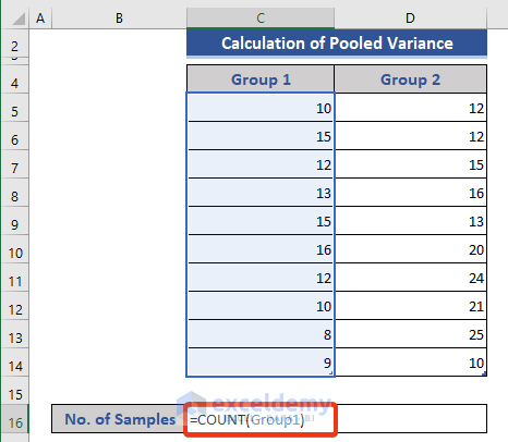 Calculate Data Size of Excel Column