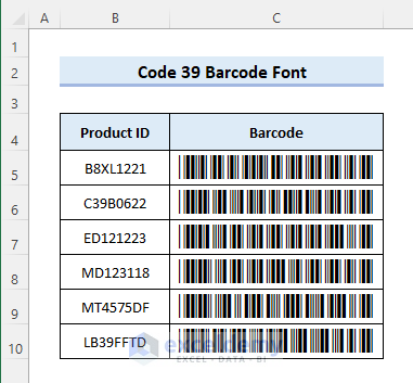 Enable Code 39 How To Read Code 39 Barcode