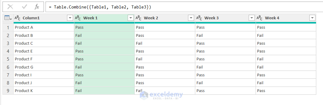 Consolidate Text Data from Multiple Worksheets Using Power Query