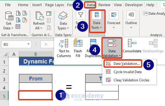 Convert Inches to Cm and Other Units with a Dynamic Excel Formula