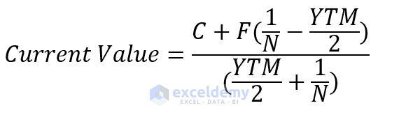 Using Conventional Formula toCalculate Bond Price with Negative Yield in Excel