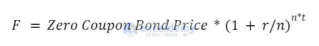How to Calculate Face Value of a Bond in Excel Formula 3