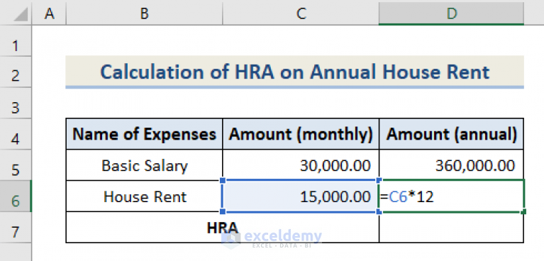 hra-exemption-excel-calculator-for-salaried-employees-house-rent
