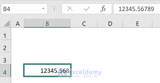 Change Decimal Places in Excel Using Cell Formatting