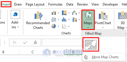 Create a Map in Excel