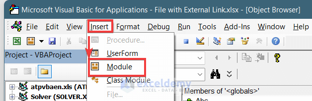 Apply VBA Code to Disable Background Refresh