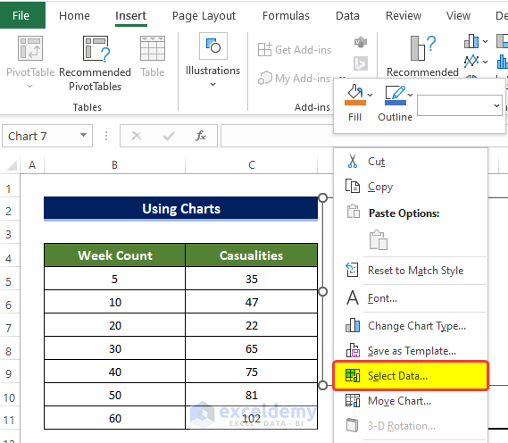 Using Charts to Find Outliers in Regression Analysis Excel