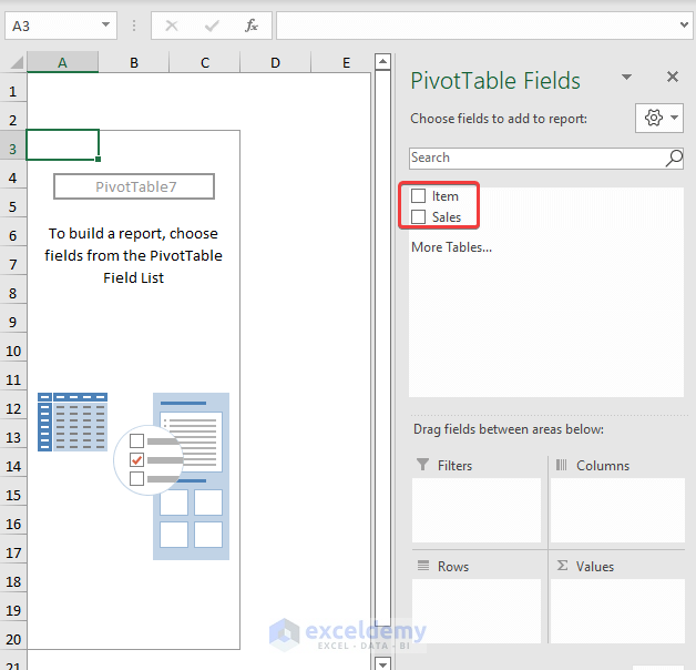How to Group Data in Pivot Table by Text
