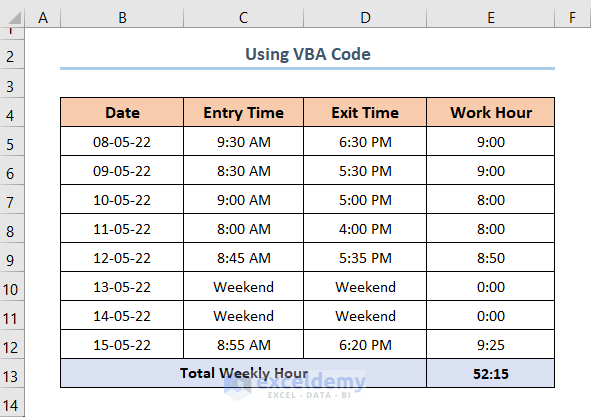 How to Hide Comments in Excel Using VBA Code