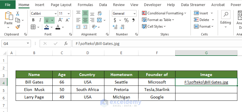 Utilizing Location of Pictures to Mail Merge Pictures from Excel to Word