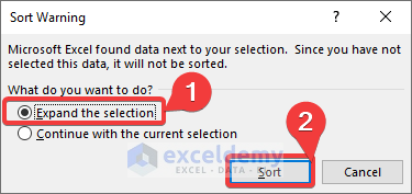 How to Organize Raw Data in Excel Employing Sorting