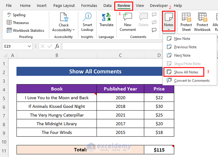 How to Use Comments in Excel