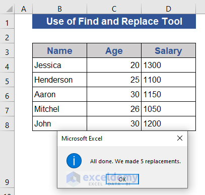 Find and Replace Tool removes sign in Excel