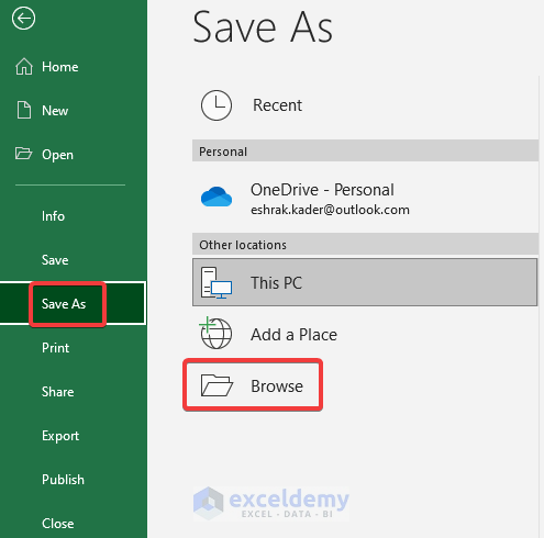 Save AS CSV-How to Save Excel File as CSV