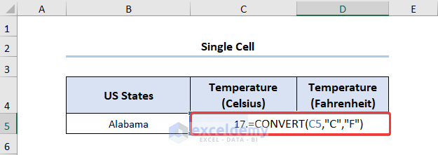 Using CONVERT Function How to Convert Units in Excel