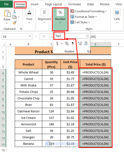Text to Column-Excel Formula Not Working unless Double Click Cell
