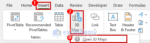 Step-by-Step Procedures to Create Custom Regions in Excel 3D Maps