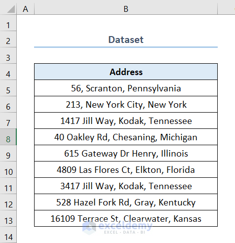 create labels in excel without word dataset
