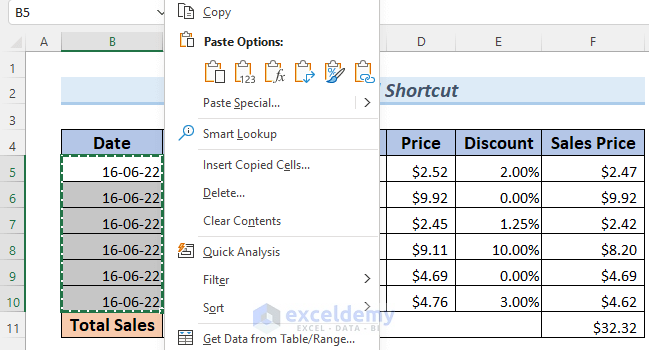 excel convert formula result to text string using keyboard shortcut