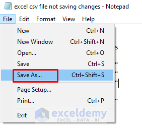 Save Changes Through CSV UTF-16 File