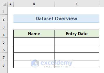 4 Quick Tricks to Insert Excel Date Stamp When Cells in Row Are Modified
