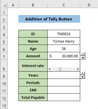 How to Create a Tally Button in Excel