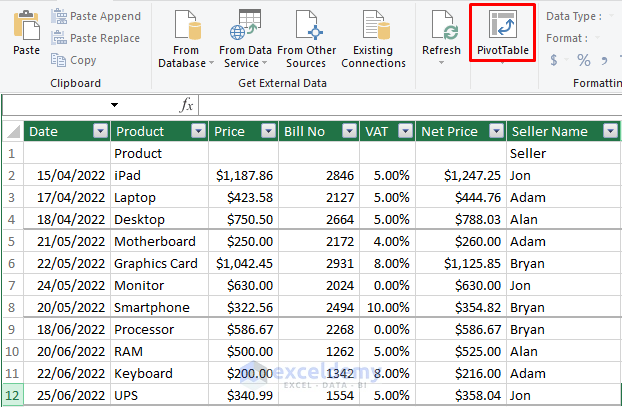 how to analyze large data sets in excel