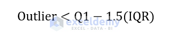how to calculate average excluding outliers in excel