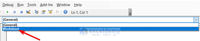Change Cursor Color Of Selected Cells Using Excel VBA