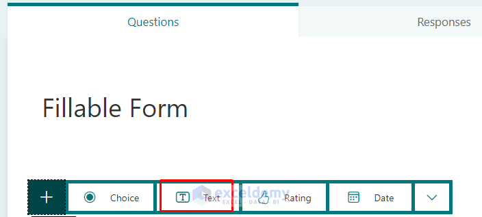 how to make a fillable form in excel